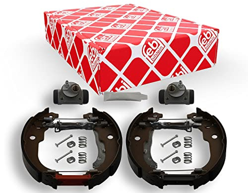 febi bilstein 37550 Brake Shoe Set with additional parts, pack of two