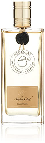 Amber Oud by Parfums De Nicolai Eau De Parfum 3.3 oz Spray by PARFUMS DE NICOLAI