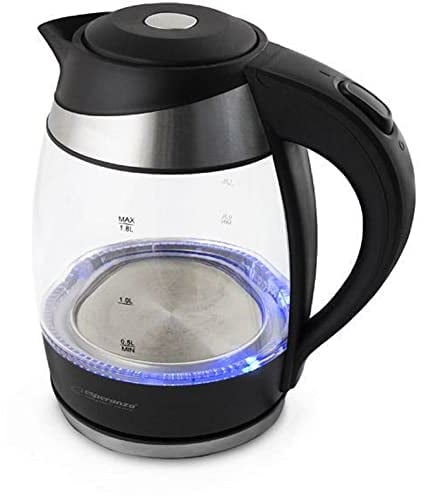 Elektrischer Wasserkocher Gullfoss 1,8L Glas Mit Led-Licht