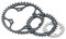 Stronglight Kettenblatt MTB 104/64, Schwarz, 32
