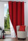 Stof - Rideau Occultant Isolant Nelson Polyester Rouge 240 x 135 cm
