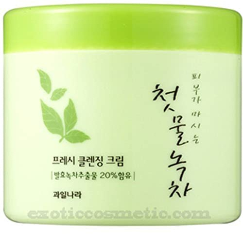 The First Green Tea Natural Facial Cleansing Cream (Fermented Green Tea)