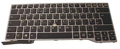 Fujitsu Keyboard Black (Greece), FUJ:CP631029-XX