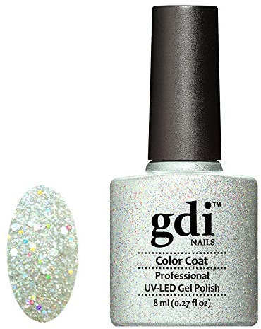 GDI Nails - Diamond Glitter 'K' Range - UV LED Soak Off Gel Nail Polish Varnish - 8ml - ***REQUIRE UV/LED LAMP TO CURE DRY GEL POLISH*** (K19)