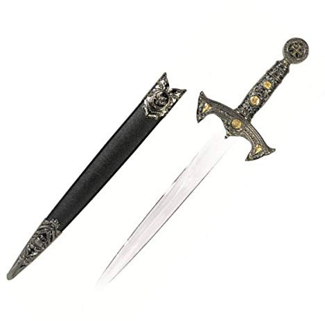 Unbekannt Templer Dolch mit Scheide