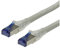 Roline S/FTP Cat.6a 30m - Cable de Red (30 m, Cat6a, S/FTP (S-STP), RJ-45, RJ-45, Gris)