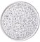Morella Damen Coin Silber Glitzersteine 33 mm