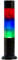 Nova Wax Lamp Rainbow Tinted Glass 15 Inch