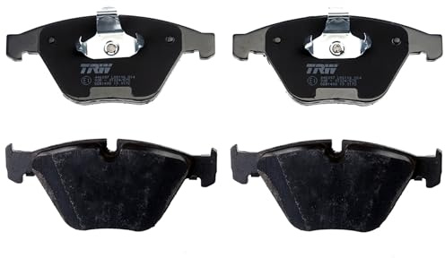 TRW GDB1498 Brake Pad Set of 4 Compatible for BMW 3 (E90) 2004-2012 Front Axle and Other Vehicles