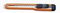 Viva 031 Cutter a Lama, 80 mm x 9mm, Guida in Metallo, Struttura in Plastica con Blocca Lama