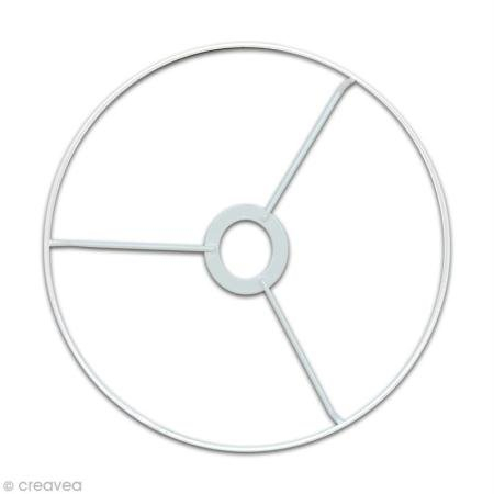 Gestell Lampenschirm Kreis mit Ring Ø 15 cm – Kreative Samen