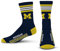 For Bare Feet Unisex-Erwachsene 4 Streifen Deuce Crew-Socken, Teamfarbe, Large
