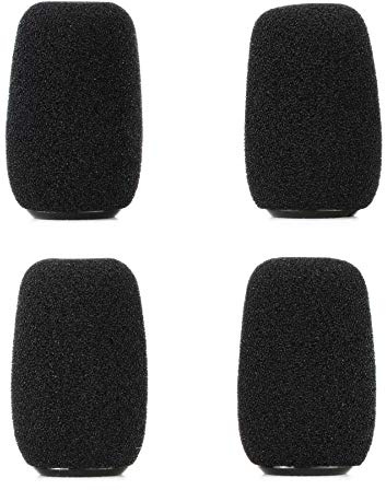 Shure RK412WS Snap-Fit Windscreen for MX412/MX418 Pack of 4