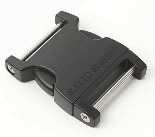 Sea to Summit Field Buckle-38mm Side Release 2 Pin Accessories, Adult Unisex, Black (Black), One Size