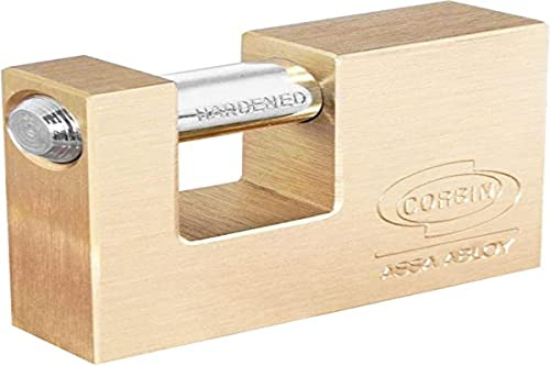 Corbin 2652260 Lucchetti per Serrande, Ottone