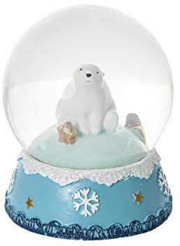 Schneekugel Eisbär Weihnachtsdekoration