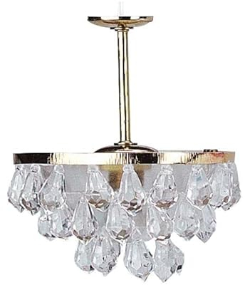 Kahlert Licht 10501 Puppenhauszubehör, messingfarben, transparent