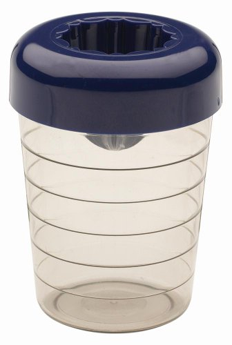 Westmark Mixbecher Shaker mit Zitronenpresse Schüttelbecher, Farblich Sortiert