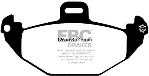 EBC Brakes DP1190 Blackstuff Brake Pads