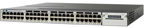 Cisco WS-C3750X-48PF-E Catalyst 3750-X Series (48-Port, 160Gbps, 256MB RAM, USB)