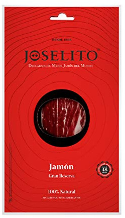 Iberico Bellota Ham Joselito - Selected the best ham in the world- cured for more than 48 Month - Hand cut 70 Grs
