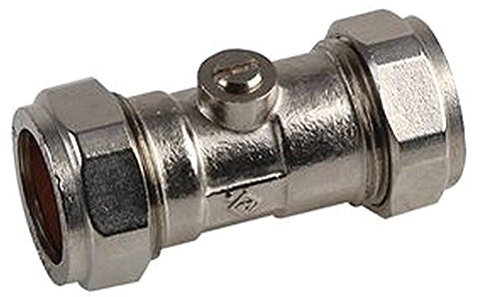 Absperrventil chrom 15 mm Ventile hydraulisch – Absperrventil, chrom, 15 mm