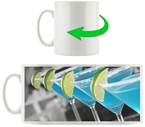 schöne Swimming Pool Cocktails schwarz/weiß, Motivtasse aus weißem Keramik 300ml, Tolle Geschenkidee zu jedem Anlass. Ihr neuer Lieblingsbecher für Kaffe, Tee und Heißgetränke.