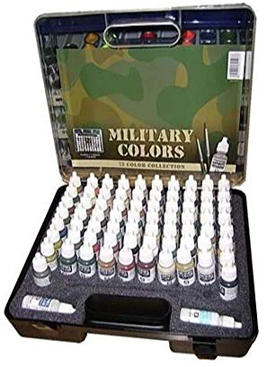 Vallejo Farbbox Farbset, Militärfarben