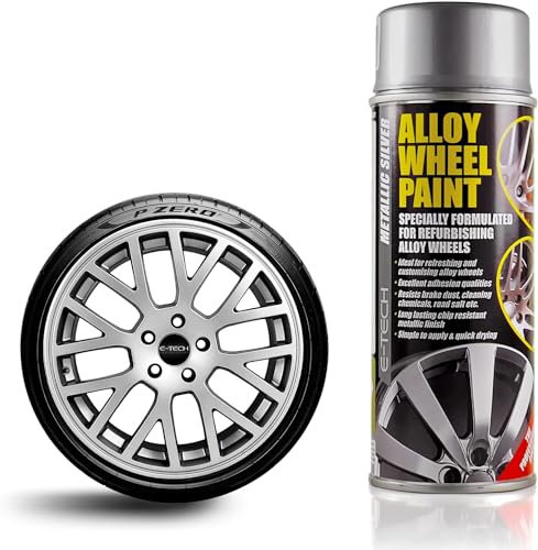 Quality Alloy Wheel Refurbishment Repair Silver Paint