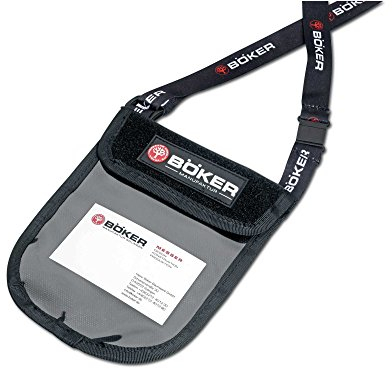Böker Plus Herren Messer Badgeholder, Schwarz, One Size