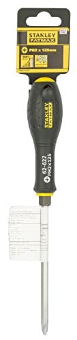 STANLEY FMHT0-62622 - Destornillador PH2 X 125mm con tuerca hexagonal para llave fija