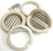 Coppia di griglie Ø 160 mm pieghevoli con flange per Unico Olimpia Splendid