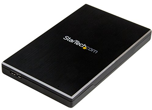StarTech.com Boîtier USB 3.1 (10 Gb/s) pour disque dur SATA III de 2,5 - Boîtier HDD / SSD externe portable - Aluminium (S251BMU313)