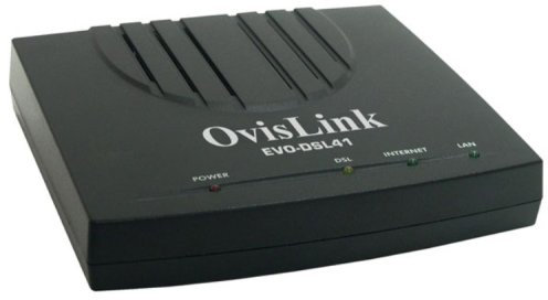 OvisLink evo-dsl41 Modem Router ADSL2 4 Puertos RJ45