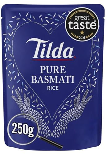 Tilda Pure Steamed Basmati Rice, 250g