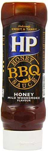 Heinz HP Honey BBQ Sauce Mild Woodsmoke Flavour, 465 g (Pack of 8)