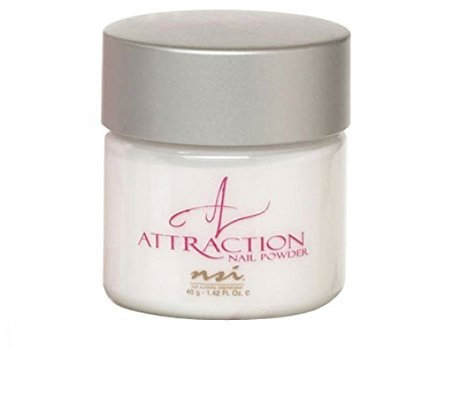 NSI ATTRACTION ACRYLIC POWDER - PURE WHITE 40g