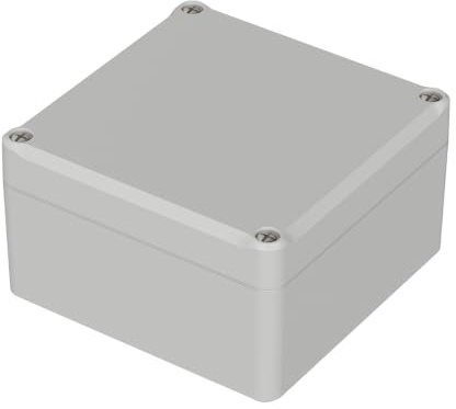 Bopla Euromas II; Gehäuse; Polycarbonat; Hellgrau IP65 Breite 100 mm Höhe 57 mm Länge 100 mm