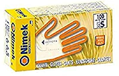 Linea Premium ESNO/ M Guanto Nitrile, Arancione Nimek, Powderfree, M