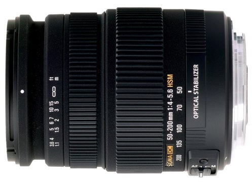 Sigma Objectif 50-200 mm F4-5,6 DC OS HSM - Monture Nikon