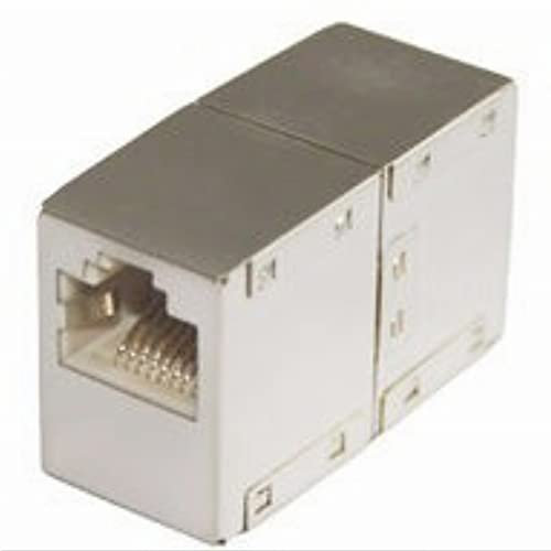 Adapter Modular Patch Verbinder-cat. 6 Kabelverbinder RJ45 Vollmetall-geschirmt