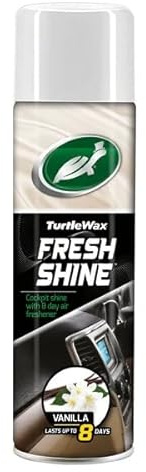 Turtle Wax 51790 Fresh Shine Interior Plastic & Dashboard Cleaner 500ml Vanilla