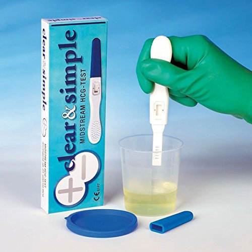 Clear & Simple 02886410 Midstream HCG Schwangerschaftstest