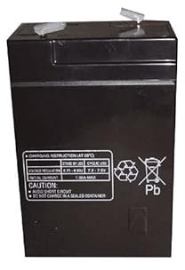 ACCU AU PLOMB 6 V 4.5 AH 70 X 48 X 120 M pour TV AUDIO TELEPHONIE Divers - FG10451
