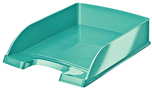 Leitz Briefkorb, A4, Eisblau, WOW-Serie, 52263051