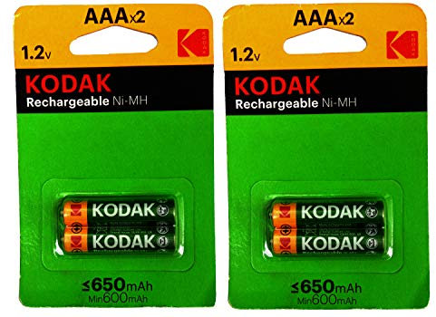 Kodak – Rechargeable Battery Kodak Ni-MH AAA HR-2 (BL-2)