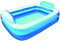 Piscina Rettangolare 266 X 175 X 50 Cm con cuscini poggiatesta BTX