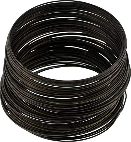 The Hillman Group 123121 22 Gauge Dark Annealed Wire, 1-Pack, 10lb - 100 ft
