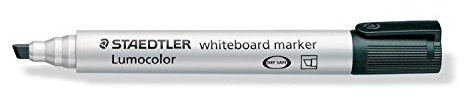 STAEDTLER Lumocolor Whiteboard-Marker 351B, schwarz VE=10