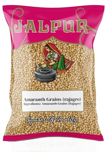JALPUR Millers Amaranth Seeds – Premium rajagro Grains Packed with High Protein & Fibre – Nutrient Rich superfood Rajagro Grain – for Baking, Cooking, Balanced Diet & Healthy Meals –500g Pack